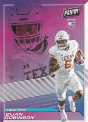 2023 Panini Player Of The Day Bijan Robinson #RC4 Rookie RC Texas Longhorns